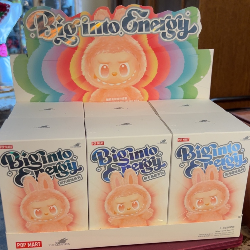 Authentic Labubu Big Into Energy UnOpen Blind Boxes 70 each.